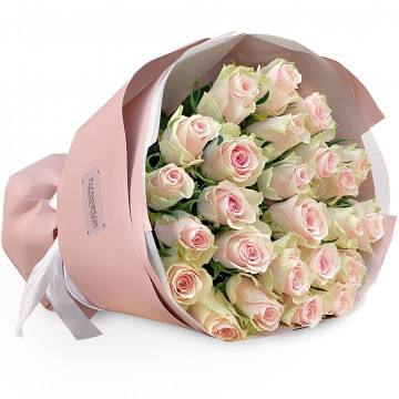 25 роз Pink Athena