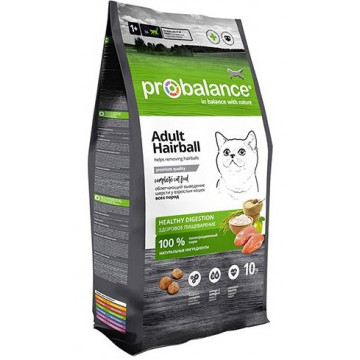 Probalance Adult Hairball Пробаланс корм для взрослых кошек