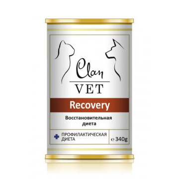 CLAN VET RECOVERY диет консервы для собак и кошек