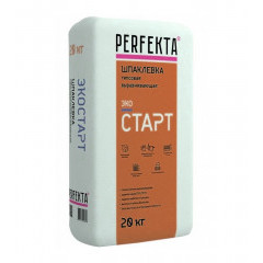 Шпатлевка гипсовая Perfekta Экостарт 20 кг